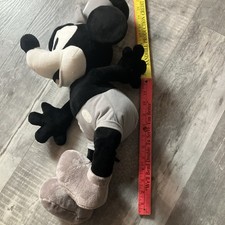 Disney Store Mickey Mouse Steamboat Willie Plush 19" Stuffed Exclusive Toy Rare
