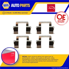 Brake Pad Fitting Kit fits ISUZU TROOPER Mk3 3.0D Front 98 to 04 Apec Quality