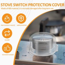 Stove Gas Knob Covers Easy to Use Gas Stove Knob Protector for Kitchens pawQi