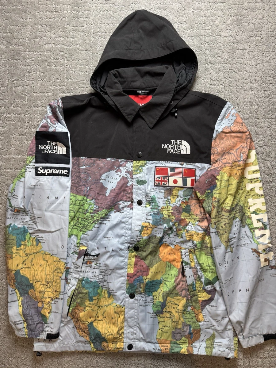 Мужские ветровки пальто и куртки The North Face Supreme x The