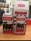 Vintage Die Cast Metal Coca Cola Musical Vending Machine Bank 1996