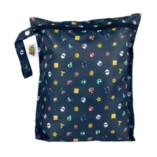 Bumkins Waterproof Wet Bag for Baby, Travel, Swim Suit, Cloth Diapers, Pump Part