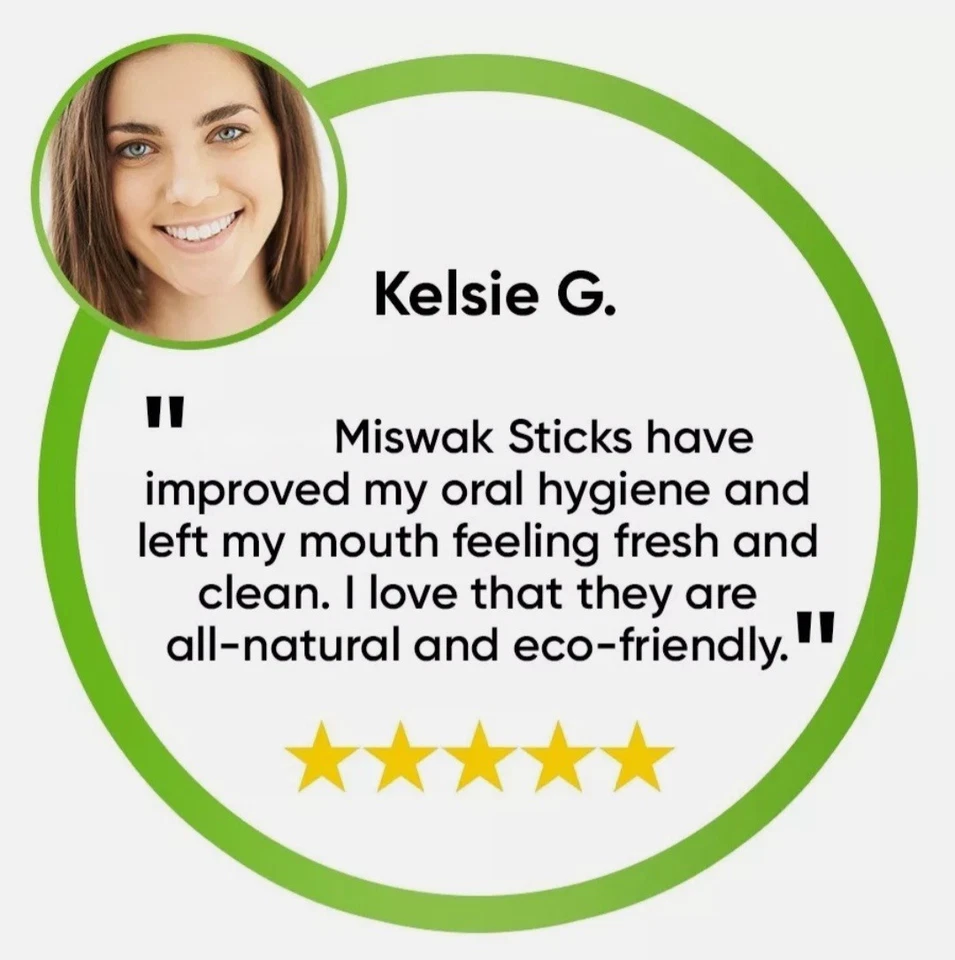 MIMPER Natural Miswak Pilu Pelu Sewak Siwak Arak  Stick 12pcs  Herbal Toothbrush - Image 3 of 4