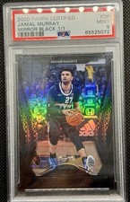 JAMAL MURRAY 2020-21 PANINI CERTIFIED MIRROR BLACK 1/1 PSA 9