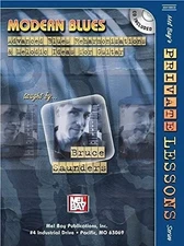 MEL BAY'S MODERN BLUES PRIVATE LESSONS SERIES By Bruce Saunders
