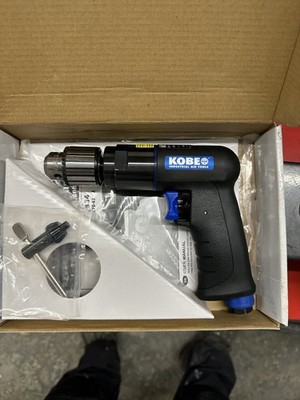 Kobe Industriebohrer 3/8'' PISTOLENGRIFF LUFTBOHRER MIT JACOBS SPANNFUTTER