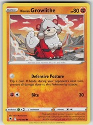 Hisuian Growlithe 070/189 Astral Radiance Common