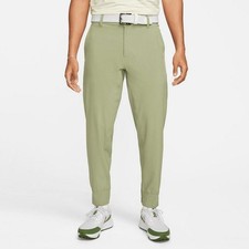 NEW 110 NIKE TOUR GOLF REPEL JOGGERS PANTS STRETCH OIL GREEN FD5717-386 SZ 36