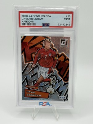 PANINI DONRUSS KABOOM! ベッカム　カード　PSA　トレカ PANINI DONRUSS KABOOM! ベッカムカードPSAトレカ