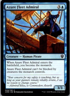 Azure Fleet Admiral C Commander Legends 58 NM