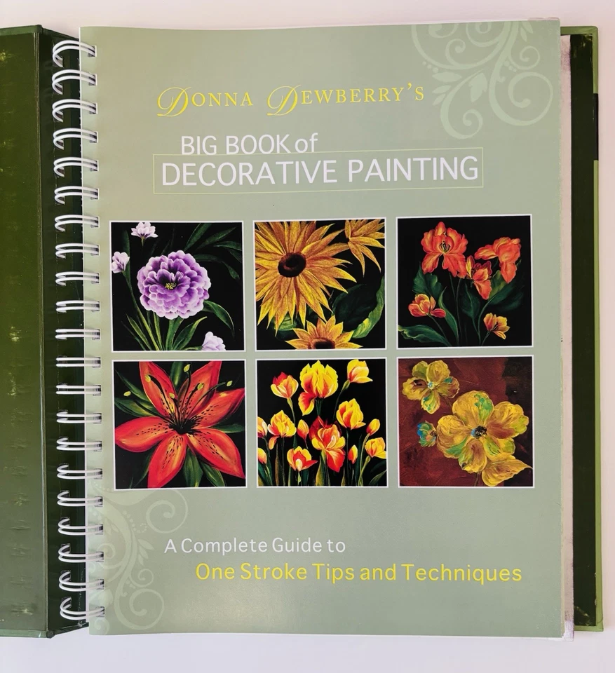 Donna Dewberry's Big Book of Decorative Painting Nuevo Tapa Dura Espiral Foto 4 de 4