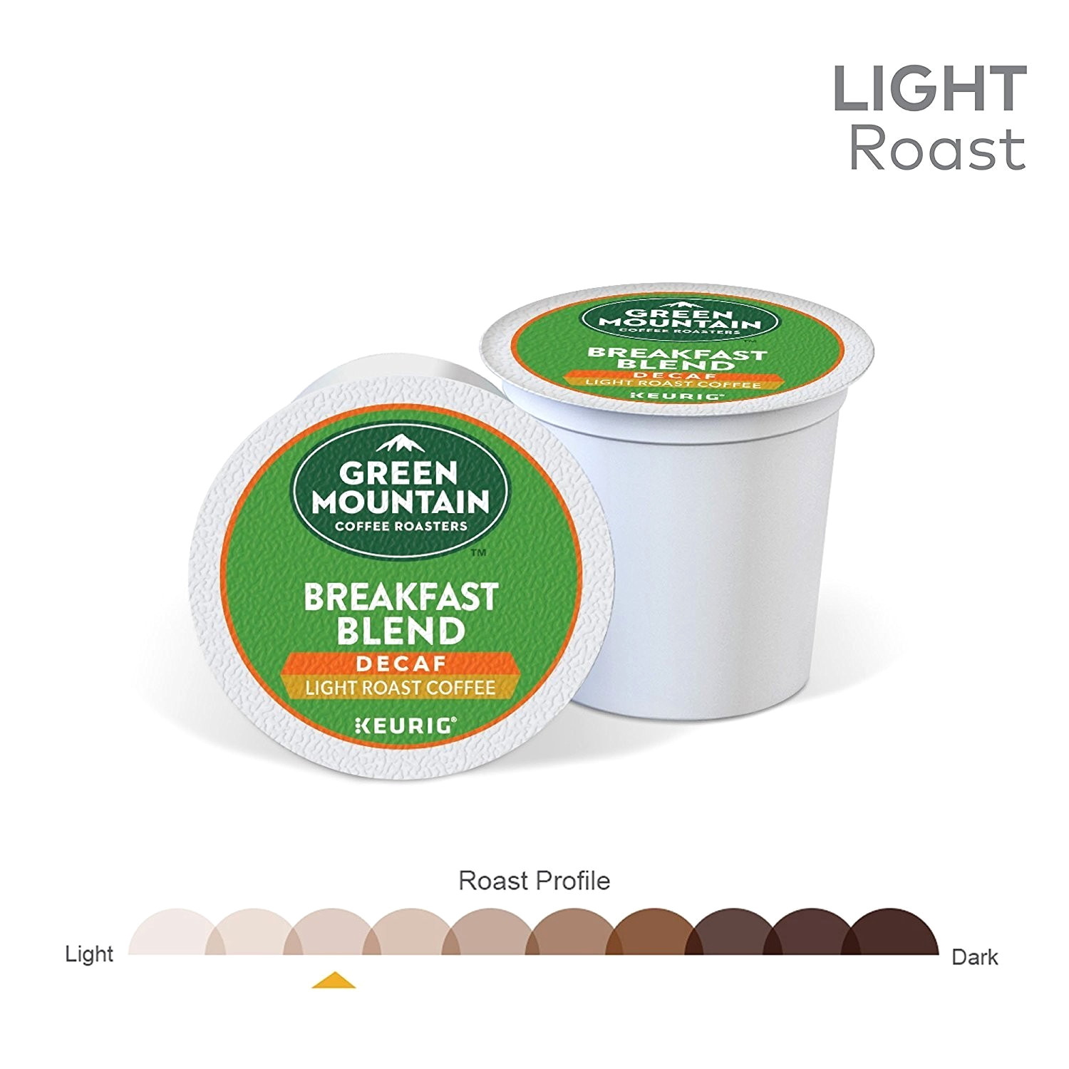 Lot 96 Kcup Green Mountain Coffee Breakfast Decaf Brew Pod Easter Gift FreeShip