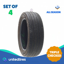 Set Of 4 Used 23555r19 Michelin Primacy As 101h - 6.5-8.532 17dbp