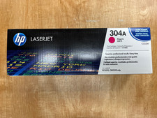 Genuine HP CC533A 304A Magenta Toner LaserJet CP2025 CM2320