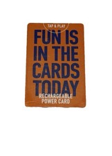 Dave and Busters Power Card With 250 Chips  B...