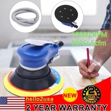 6 Inch Palm Air Sander Random Orbital Auto Body orbit DA Sander Tools 10000 RPM