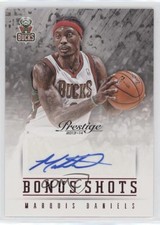 2013-14 Panini Prestige Bonus Shots Auto Red Marquis Daniels #13 Auto 0c3