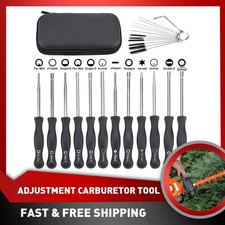 12PC Carburetor Adjust Tool for 2 Cycle Small Engine Weedeater Trimmer Chainsaw