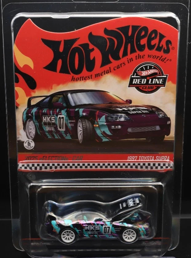 ホットウィール　RLC限定　1997 トヨタ スープラ　HKS仕様　ミニカー 2025 RLC sELECTIONs 2: 1997 Toyota Supra | Mattel Creations UK