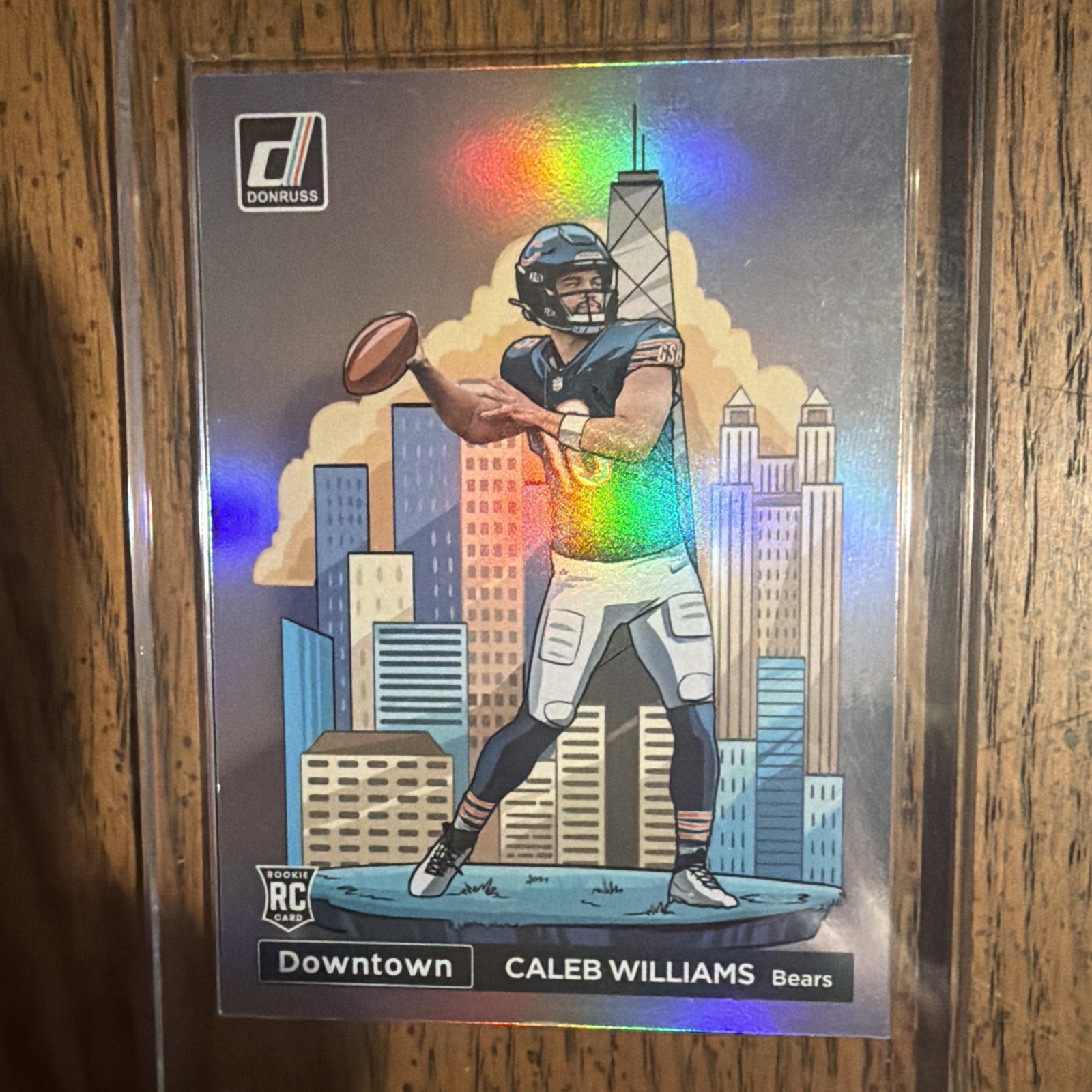 2024 Panini Donruss Downtown! Caleb Williams #21 (RC)