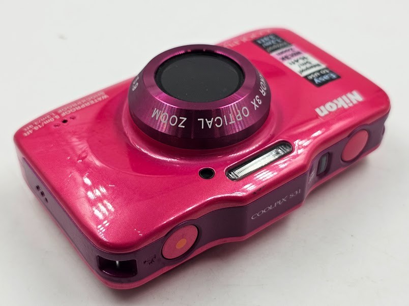 Nikon Coolpix S31 10.0 MP Digital Camera Pink - Working | eBay