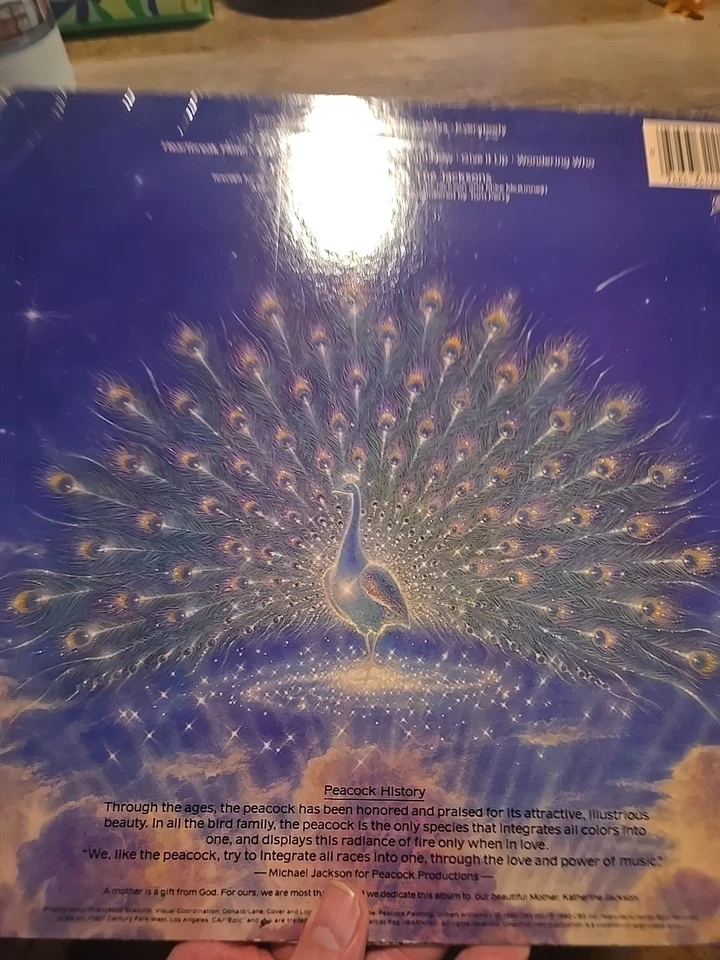 The Jacksons, Triumph LP 1980 Epic Records Lyric Sheet - Funk Soul vg+ Foto 2 de 4