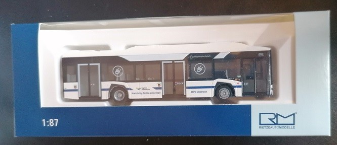 Rietze 76811 - 1/87 Solaris Urbino 12 ´19 Electric Zugerland Traffic Authority (