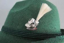 Alpine Hat Gamsbart German/Oktoberfest Hat Pin