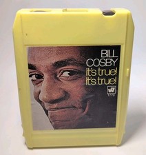 Bill Cosby It's True It's True 8-Track Tape Warner Bros B502