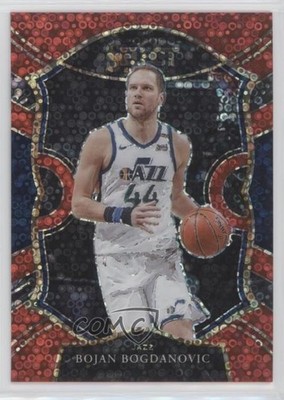 2020-21 Panini Select Concourse Red Disco Prizm 23/49 Bojan Bogdanovic #47 1b8