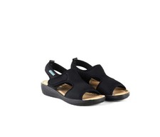 Sandali da donna Fly Flot allacciatura a strappo nero