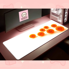 Dragon Ball Z Mousepad Minimalist Dragon Balls Desk Mat Anime Gaming Mousepad XL