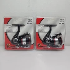 2 Bass Pro Shops Crappie Maxx CRX1000 Ultralight Spinning Reel Lot New Sealed 