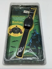 Batman Forever Armitron Watch Digital Functions Sealed Factory Package 1995 RARE