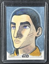Marketplace image: ALEXANDER MCCORMICK 2026 TOPPS CHROME STAR WARS GALAXY ARTIST SKETCH CARD 1/1