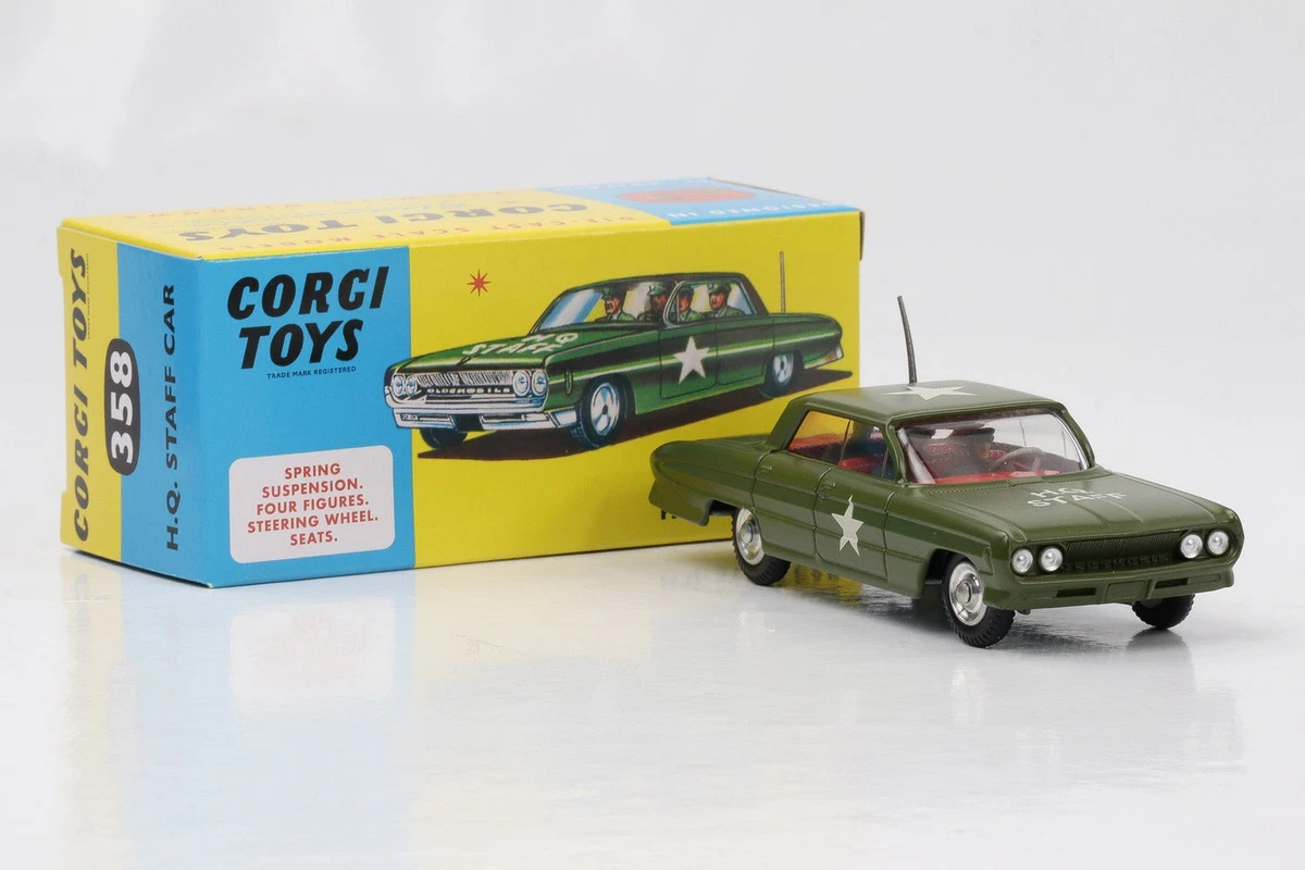 Lot De Petites Voitures Anciennes Corgi Juniors - Vintage - Occasion Bon état