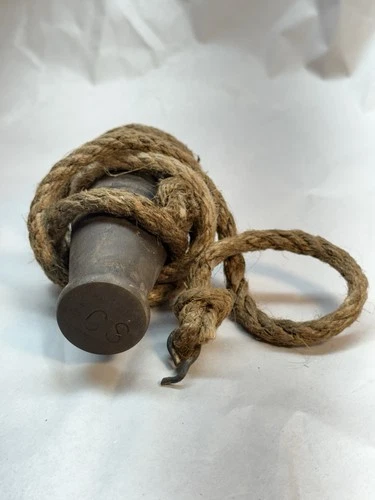 Civil War Confederate Artillery Cannon Friction Primer Lanyard