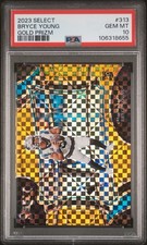 2023 Select Field Level Bryce Young #313 Gold Prizm /10 (RC)  🔥 PSA 10 🐆