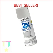 Rust-Oleum 334086 Painter's Touch 2X Ultra Cover Spray Paint, 12 oz, Satin Stone