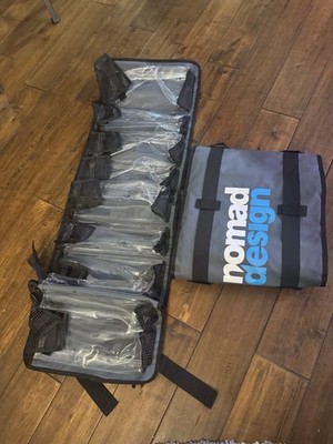 Nomad Design Lure Storage Roll (Assorted Sizes, Charcoal)