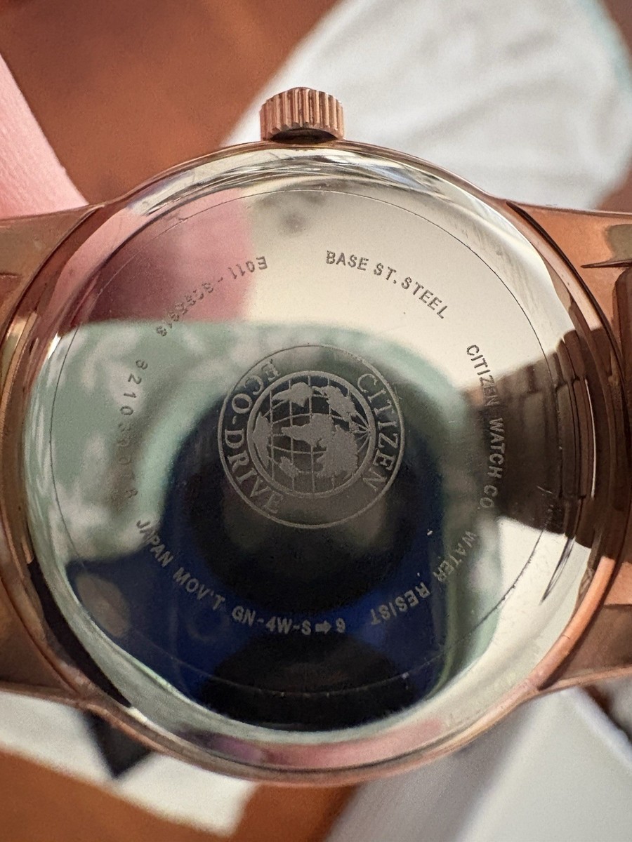 NIB: Citizen Eco Drive Women\'s Watch &‎ Bracelet Set Rose Gold Mother Of Pearl NIB: Citizen Eco Drive Women main image 2
