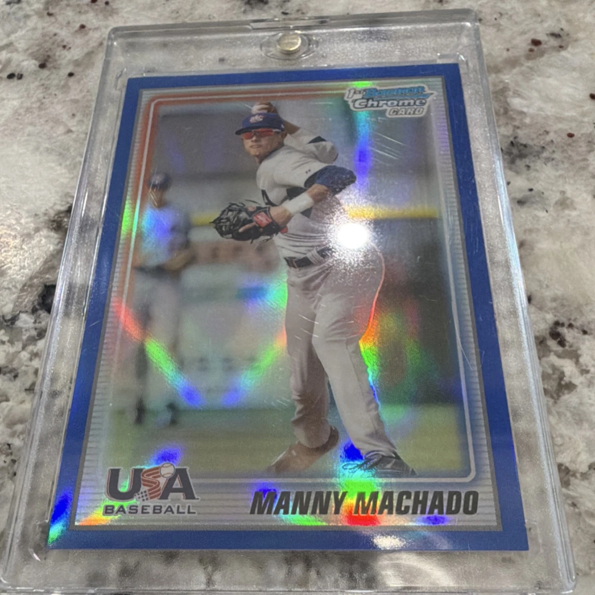 Bowman Manny Machado 2010 Season Baseball Sports Trading Cards
