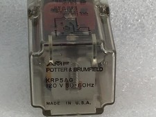 AMF Potter & Brumfield KRP14AG Relay 120V 50/60Hz Made in USA ⭐