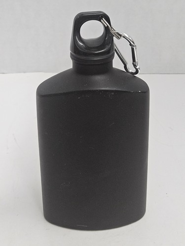Jagermeister Flask Canteen Black Bar Alcohol Liquor Bottle Deer Head Logo - Picture 4 of 13