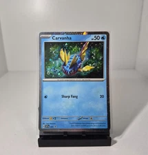 Carvanha (Cosmos Holo) (93c/237) Scarlet & Violet Black Star Promos NM HOLO