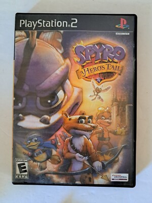 Spyro A Hero's Tail (Sony PlayStation 2, 2004) Complete with Manual, CIB!