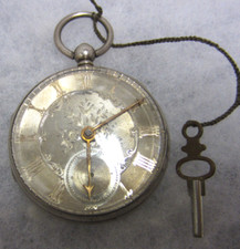 Antike "Taschenuhr" - Spindel-Taschenuhr - England um 1850 - Spitzanker -RARITÄT