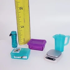 Zuru Mini Brands Home Series-Water Bottle,  Water Pitcher, Scale Food Container