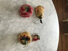 Pierre Deux french country decorative ornament set of 4