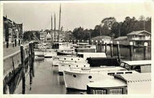 Netherlands Dordrecht Nieuwe Haven Vintage RPPC 07.45